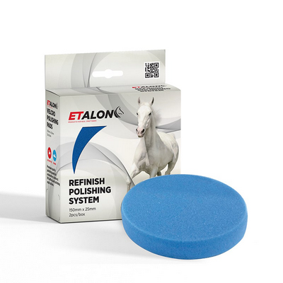 [ET1502502] Etalon Premium Hard Blue Polishing Pad 150mm x 25mm (Each)