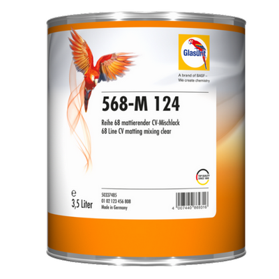 [GLA.50337485] 3.5ltr Glasurit 568-M 124 CV Matting Mixing Clear (Each)