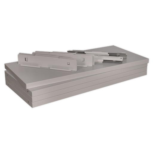 [APICS4] Sealey Premier Industrial™ Shelf for Industrial Cabinets - Pack 