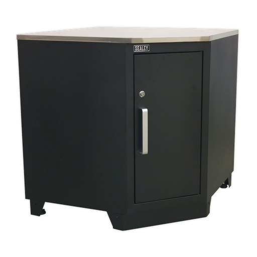 [APMS15] Sealey Premier™ Heavy-Duty Modular Corner Floor Cabinet 930mm