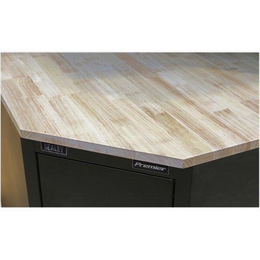 [APMS18] Sealey Premier™ Hardwood Corner Worktop 930mm