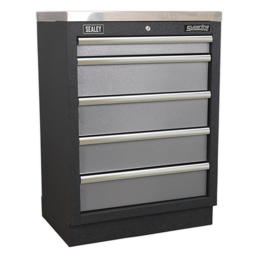 [APMS59] Sealey Superline PRO® Modular Cabinet 5 Drawer 680mm