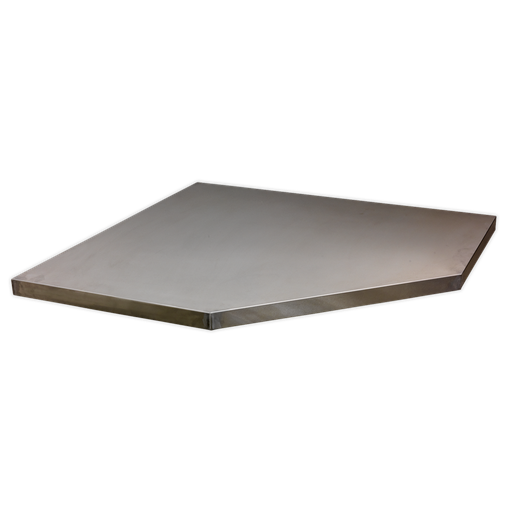 [APMS60SS] Sealey Superline PRO® Stainless Steel Worktop for Modular Corner