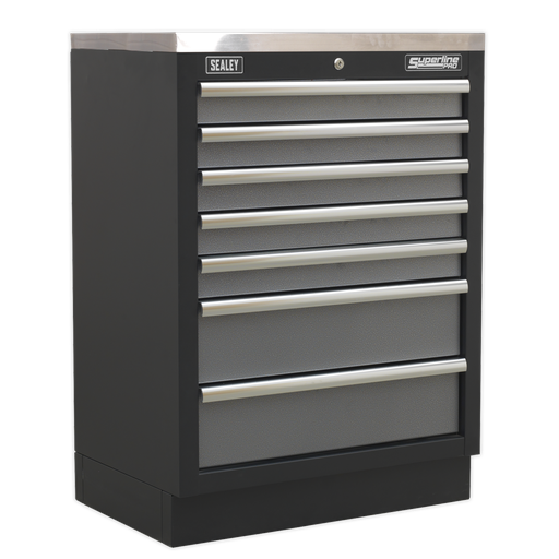 [APMS62] Sealey Superline PRO® Modular Cabinet 7 Drawer 680mm