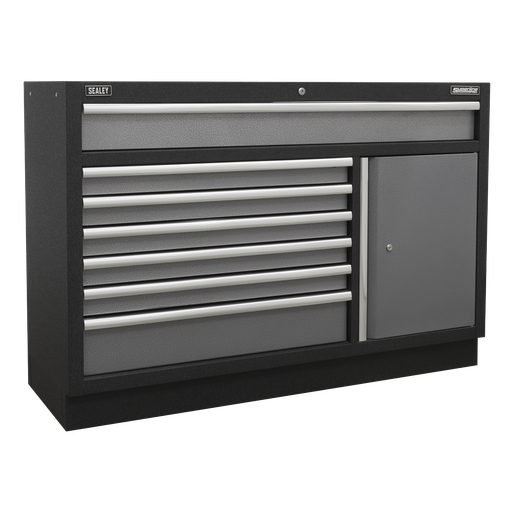 [APMS64] Sealey Superline PRO® Modular Floor Cabinet 7 Drawer 1360mm
