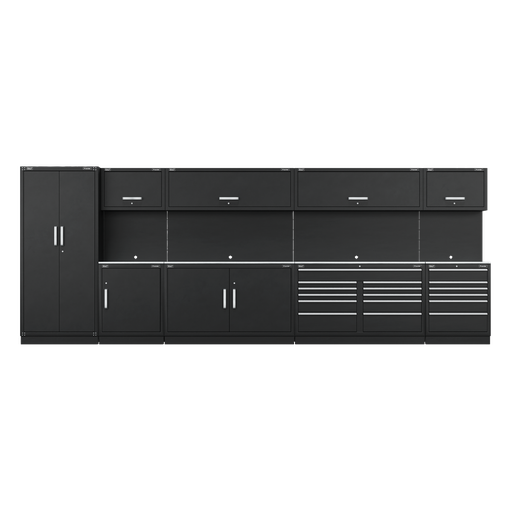 [APMSSTEEL] Premier™ Storage System with Stainless Worktop 5.58m