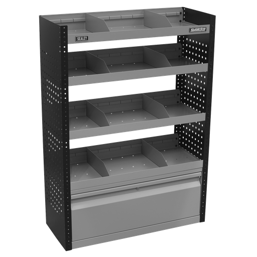 [APMSVCOMBO1] Sealey Superline PRO® Modular Flat Shelf Van Storage System