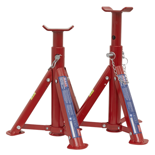 [AS2000F] Sealey Folding Type Axle Stands (Pair) 2 Tonne Capacity per Stan