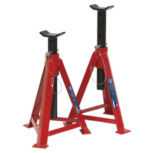 [AS5000M] Sealey Axle Stands (Pair) 5 Tonne Capacity per Stand