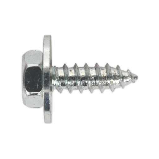 [ASW812] Sealey Zinc Plated Acme Screw with Captive Washer M8 x 1/2" - Pack of 50