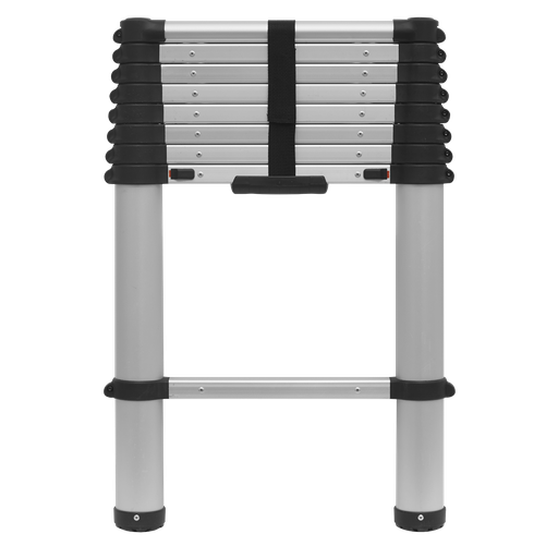 [ATL09] Telescopic Ladder 9-Tread Aluminium - EN 131
