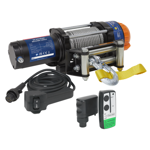 [ATV2040KIT] Sealey Wireless Winch ATV2040 Combo Kit