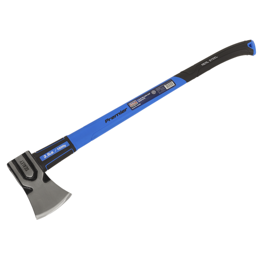 [AXG99] Sealey Premier Felling Axe with Fibreglass Shaft 3.5lb