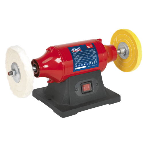 [BB1502] Sealey 150mm Bench Mounting Buffer/Polisher 370W/230V