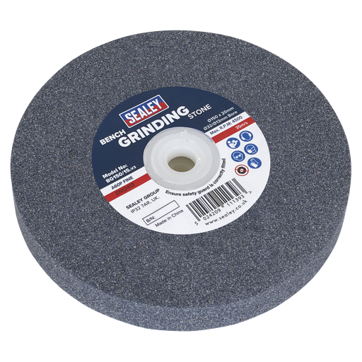 [BG150/15] Sealey 150 x 20mm Grinding Stone 32(13)mm Bore - A60P Fine