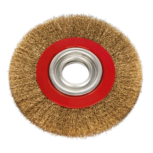 [BG150/WW1] Sealey 150 x 13mm Crimped Narrow Wire Wheel 32mm Bore