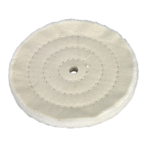 [BG150BW] Sealey 150 x 13mm Buffing Wheel 16mm Bore - Fine