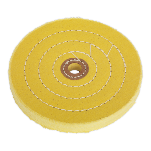 [BG150BWC] Sealey 150 x 13mm Buffing Wheel 13mm Bore - Coarse