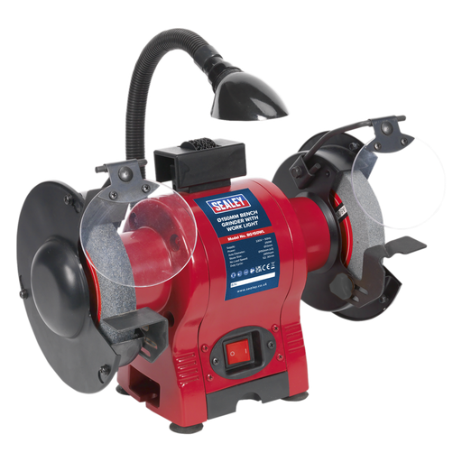 [BG150WL] Sealey 150mm Bench Grinder with Worklight 250W/230V