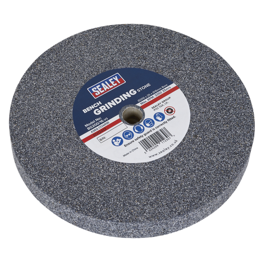 [BG200/16] Sealey 200 x 25mm Grinding Stone 16mm Bore - A36Q Coarse