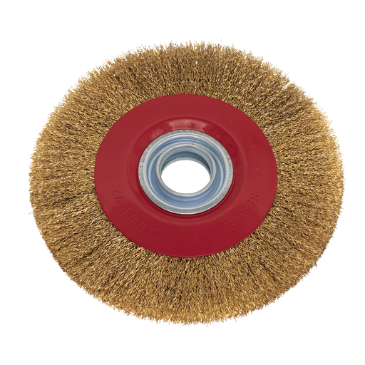 [BG200/WW1] Sealey 200 x 13mm Crimped Narrow Wire Wheel 32mm Bore
