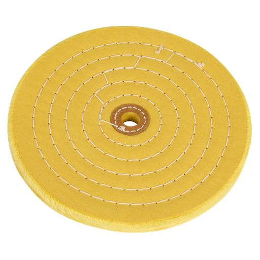 [BG200BWC] Sealey 200 x 16mm Buffing Wheel 16mm Bore - Coarse