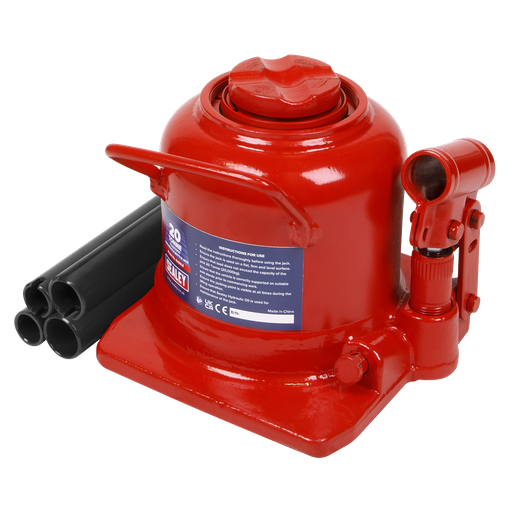 [BJ20LE] Sealey Low Profile Telescopic Bottle Jack 20 Tonne