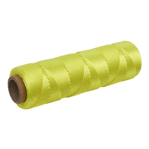 [BLY1] Braided Nylon Brick Line 76m - Yellow