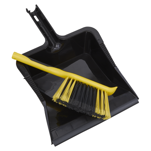 [BM04HX] Sealey Yard Dustpan & Brush Set