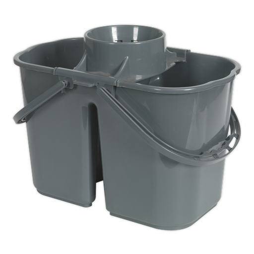 [BM07] Sealey Mop Bucket 15L - 2 Compartment