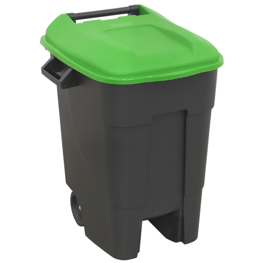 [BM100G] Sealey Refuse/Wheelie Bin 100L - Green