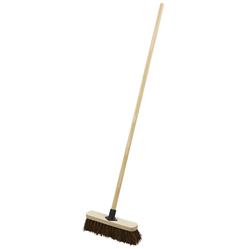 [BM12H] Sealey Stiff/Hard Bristle Broom 12"(300mm)