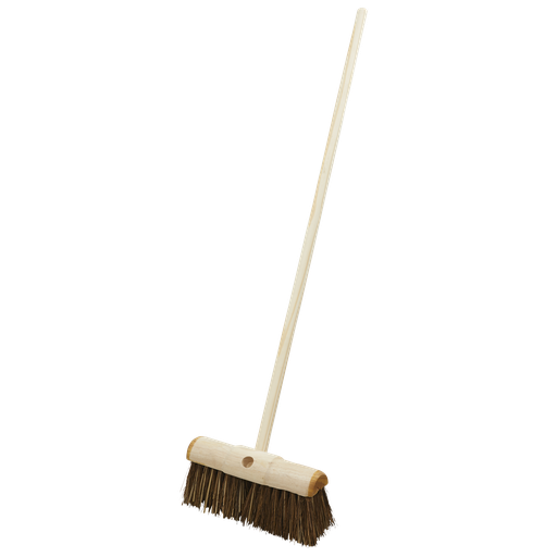 [BM13HX] Sealey Stiff/Hard Bristle Broom 13"(325mm)