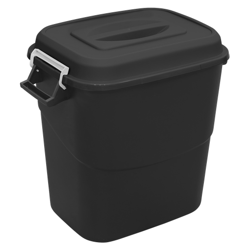 [BM75] Sealey Refuse/Storage Bin 75L - Black
