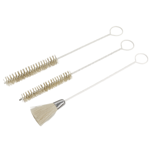 [BSGC/3] Sealey Spray Gun Cleaning Brush Set 3pc