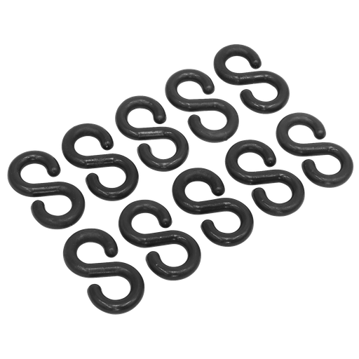 [BSH10] Plastic Chain S-Hook - Pack of 10