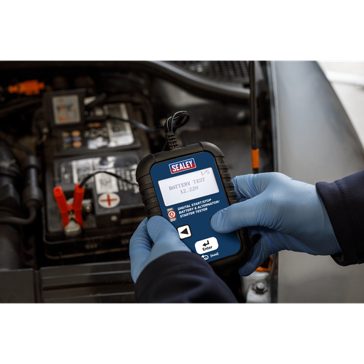 [BT2011] Sealey Digital Start/Stop Battery & Alternator/Starter Tester 12/24V