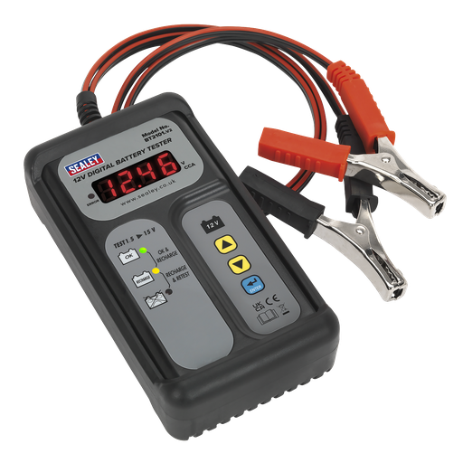 [BT2101] Sealey Digital Battery Tester 12V