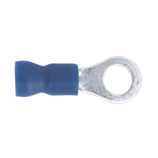 [BT25] Sealey Easy-Entry Ring Terminal 5.3mm (2BA), Blue - Pack of 100