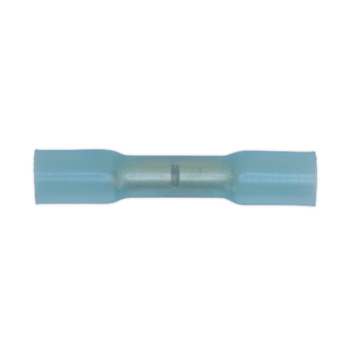 [BTSB50] Sealey Heat Shrink Butt Connector Terminal 5.8mm, Blue - Pack of 50