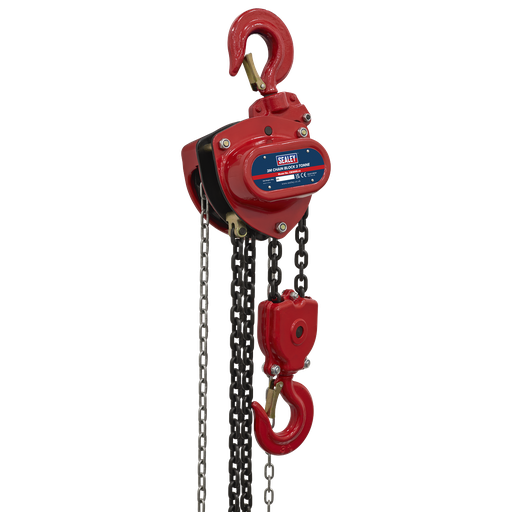 [CB3000] Sealey 3m Chain Block 3 Tonne
