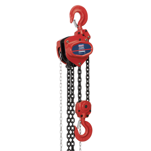 [CB5000] Sealey 3m Chain Block 5 Tonne