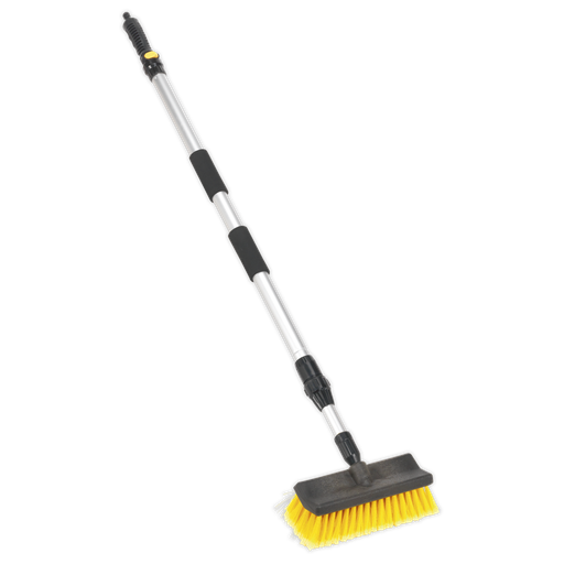 [CC50] Sealey Large Angled Flo-Thru Brush with 1.7m Telescopic Handle