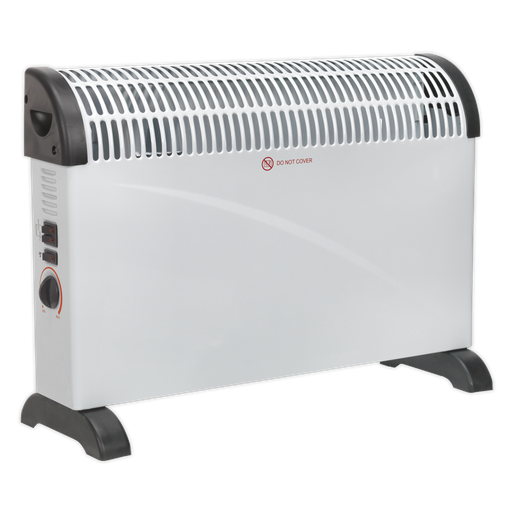 [CD2005T] Sealey Convector Heater with 3 Heat Settings Thermostat & Turbo Fan 2000W