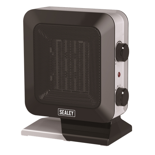 [CH2013] Sealey Ceramic Fan Heater with 2 Heat Settings 1400W/230V