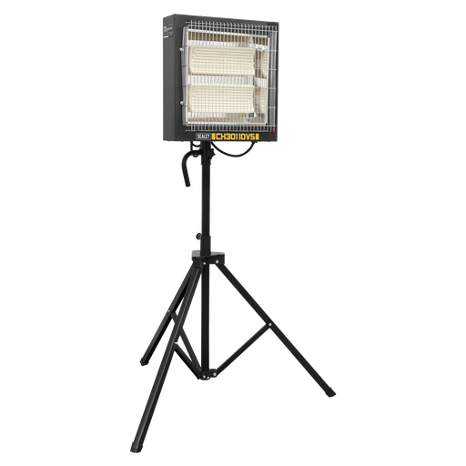 [CH30110VS] Sealey Ceramic Heater with Tripod Stand 1.2/2.4kW, 110V