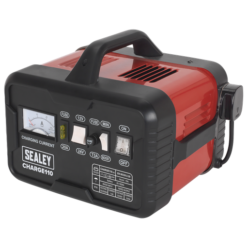 [CHARGE110] Sealey 12/24V Battery Charger 14A 230V