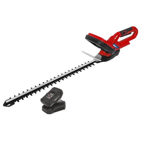 [CHT20VCOMBO2] Sealey SV20 Series 52cm Cordless Hedge Trimmer 20V 2Ah with Battery & Charger