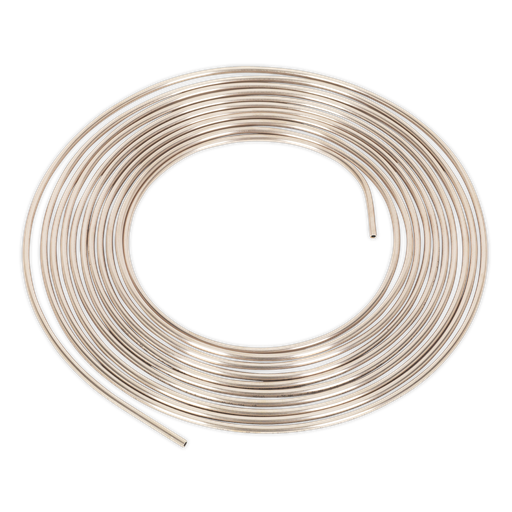 [CNP316] Sealey Brake Pipe Seamless Tube Cupro-Nickel 22 Gauge 3/16" x 25ft - BS EN 12449 CW024A
