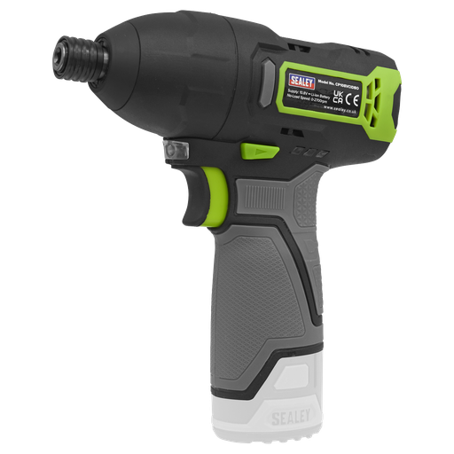 [CP108VCIDBO] Sealey SV10.8 Series 1/4"Hex Drive Cordless Impact Driver 10.8V - Body Only